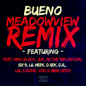 Meadowview(feat. Nino Black, Jdk, Ak the Teflon Don, Six 9, Lil Meek, D Rek, D.R., Liq, E Bone, Von & Marv Mitch) (Remix)