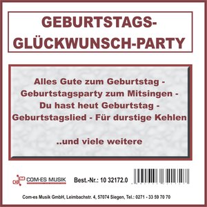 Geburtstags-Glückwunsch-Party