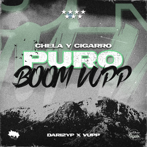 Chela y Cigarro Puro Boom Vupp