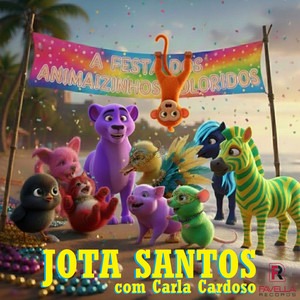 A festa dos animaizinhos coloridos