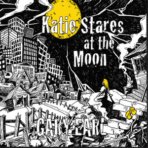 katie stares at the moon