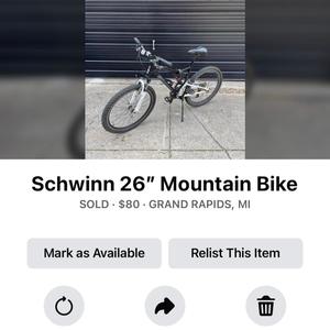 Sold My Bike