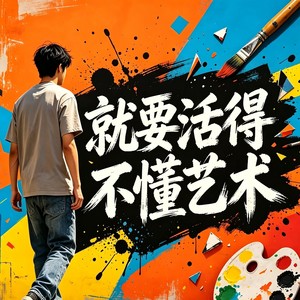 就要活得不懂艺术封面