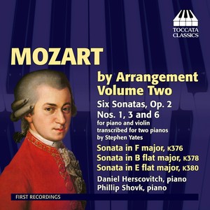 Mozart, W.A.: Violin Sonatas Nos. 24, 26 and 28 (Mozart by Arrangement, Vol. 2: Sonatas for 2 Pianos I) [Herscovitch, Shovk]