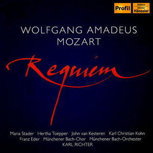 MOZART, W.A.: Requiem, K. 626 (Stader, Topper, Van Kesteren, Kohn, Munich Bach Choir and Orchestra, K. Richter) [1961]