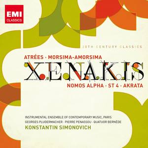 Iannis Xenakis: Atres, Morsima-Amorsima, Nomos Alpha, ST 4, Achorripsis