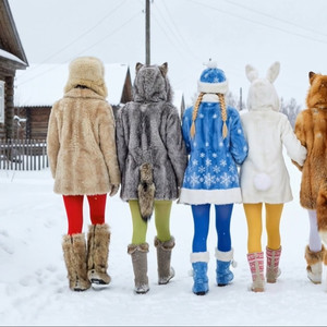 Деревня моя зимняя