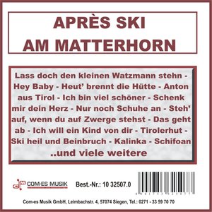 Aprés Ski am Matterhorn