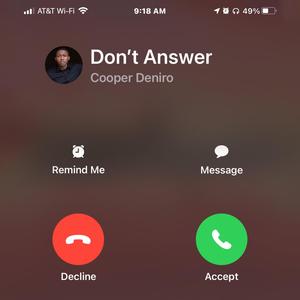 Don't Answer