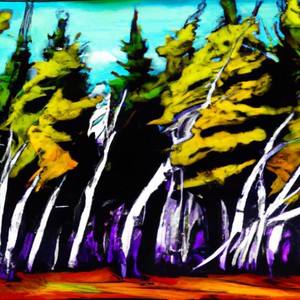 Dancing in the Mountain Wind