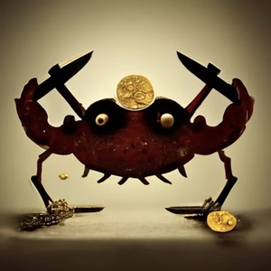 mess with the crab and you get the stab