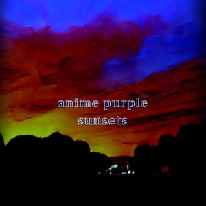 Anime Purple Sunsets