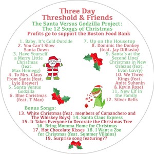 The Santa Versus Godzilla Project: The 12 Songs of Christmas