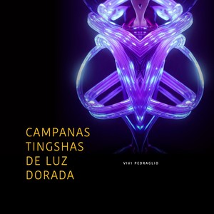 Campanas Tingshas de Luz Dorada