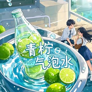 青柠气泡水