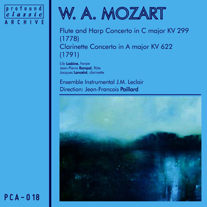 Mozart: Clarinet, Flute & Harp Concertos