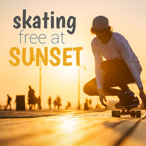 Skating Free at Sunset