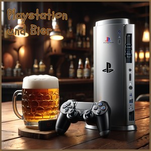 Playstation und Bier