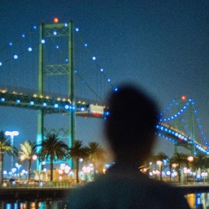 the dim light of night