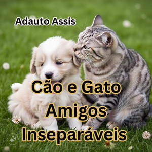 Cão e Gato Amigos Inseparáveis