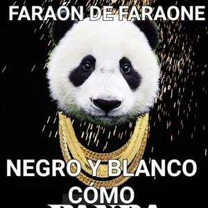 El Faraon De Faraone -negro y blanco como Panda
