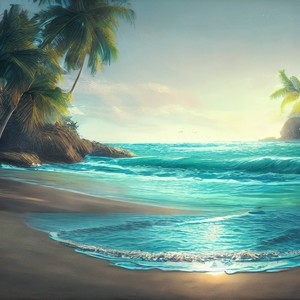 好像掉进爱情海里