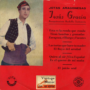 Vintage Spanish Folk Nº6- EPs Collectors "Joras Aragonesas"