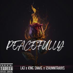 PEACEFULLY (feat. KING SNAKE & 12HUNNITRAXKS) [Explicit]