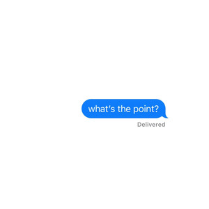 what's the point? (one take)
