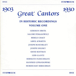 The Great Cantors, Vol. 1 (1903-1927)