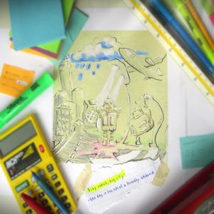 tiny robot, big city: the day in the life of a friendly android