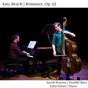 Romance, Op. 23 arr. for Double Bass and Piano