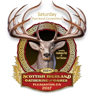 152nd Scottish Highland Gathering and Games Pipe Band Competition (Saturday)