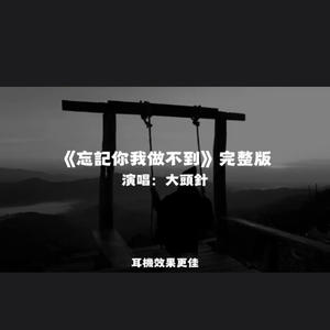 忘記你我做不到/大頭針