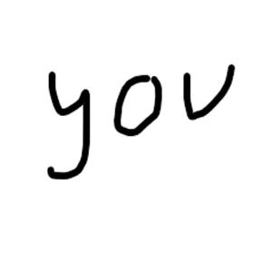 you