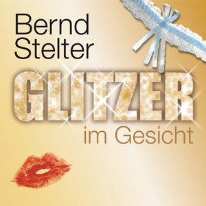 Glitzer im Gesicht