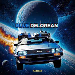 Blue delorean