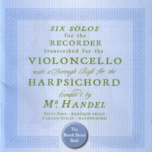 Sonata in D Minor HWV 362, Op. 1, No. 4 - IV. Allegro