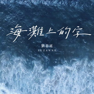 海滩上的字