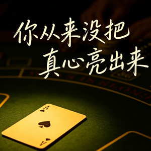 你从来没把真心亮出来