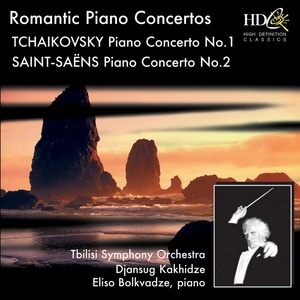 Great Romantic Piano Concertos (Tchaikovsky : Piano Concerto No.1 in B-Flat Minor, Op.23 ; Saint-Saëns : Piano Concerto No.2 in G Minor, Op.22)