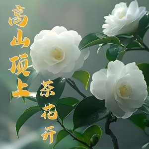 高山顶上茶花开