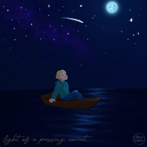 light of a passing comet