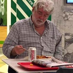 George Lucas at the Adelaide Food Court