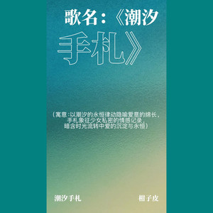 潮汐手札 - 柑子皮封面