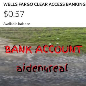 BANK ACCOUNT