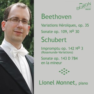 Beethoven: Variations héroïques, Sonate pour piano No. 30 - Schubert: Impromptu No. 3, Op. 142 & Sonate pour piano No. 14