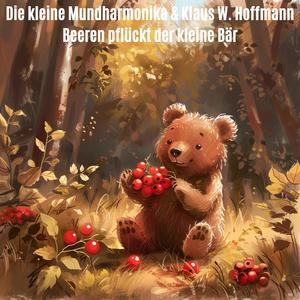 Beeren pflückt der kleine Bär