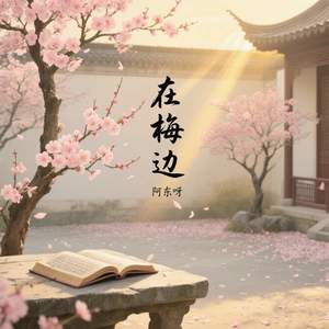 在梅边