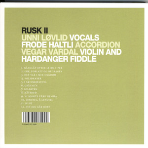 Rusk - Det Var I Min Ungdom